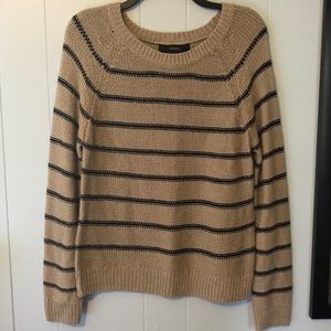 Neutral stripped sweater